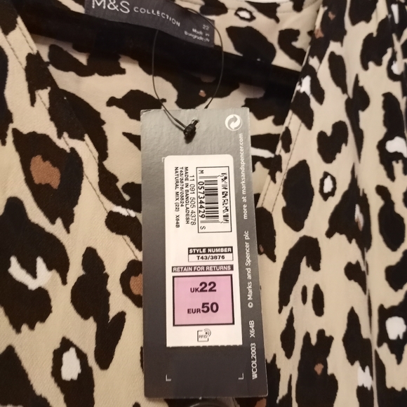 Animal Print Blouse - Picture 3 of 5